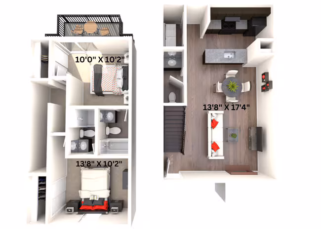 Unit 120 116 floor plan